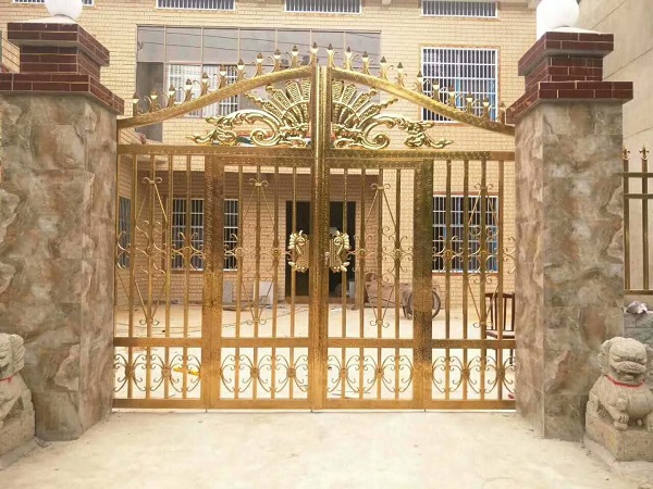 彩色304不銹鋼管大門 彩色304不銹鋼管大門