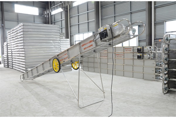 機械設備用不銹鋼管案例——輸送機框架