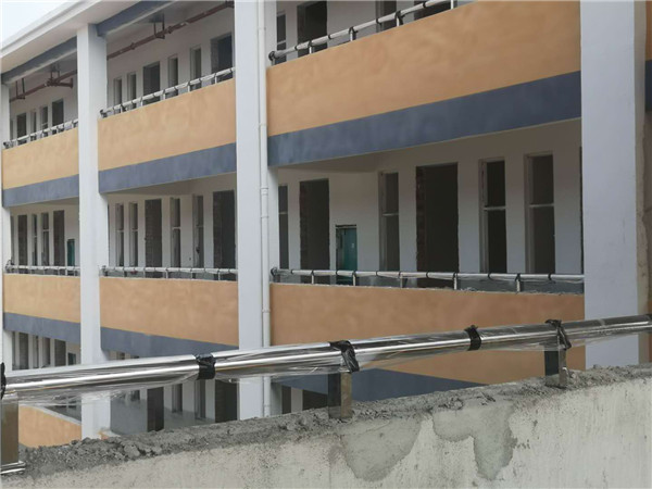 304不銹鋼管安裝完成 304不銹鋼管安裝完成