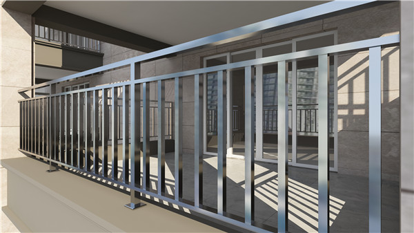 不銹鋼方管護欄 不銹鋼方管護欄