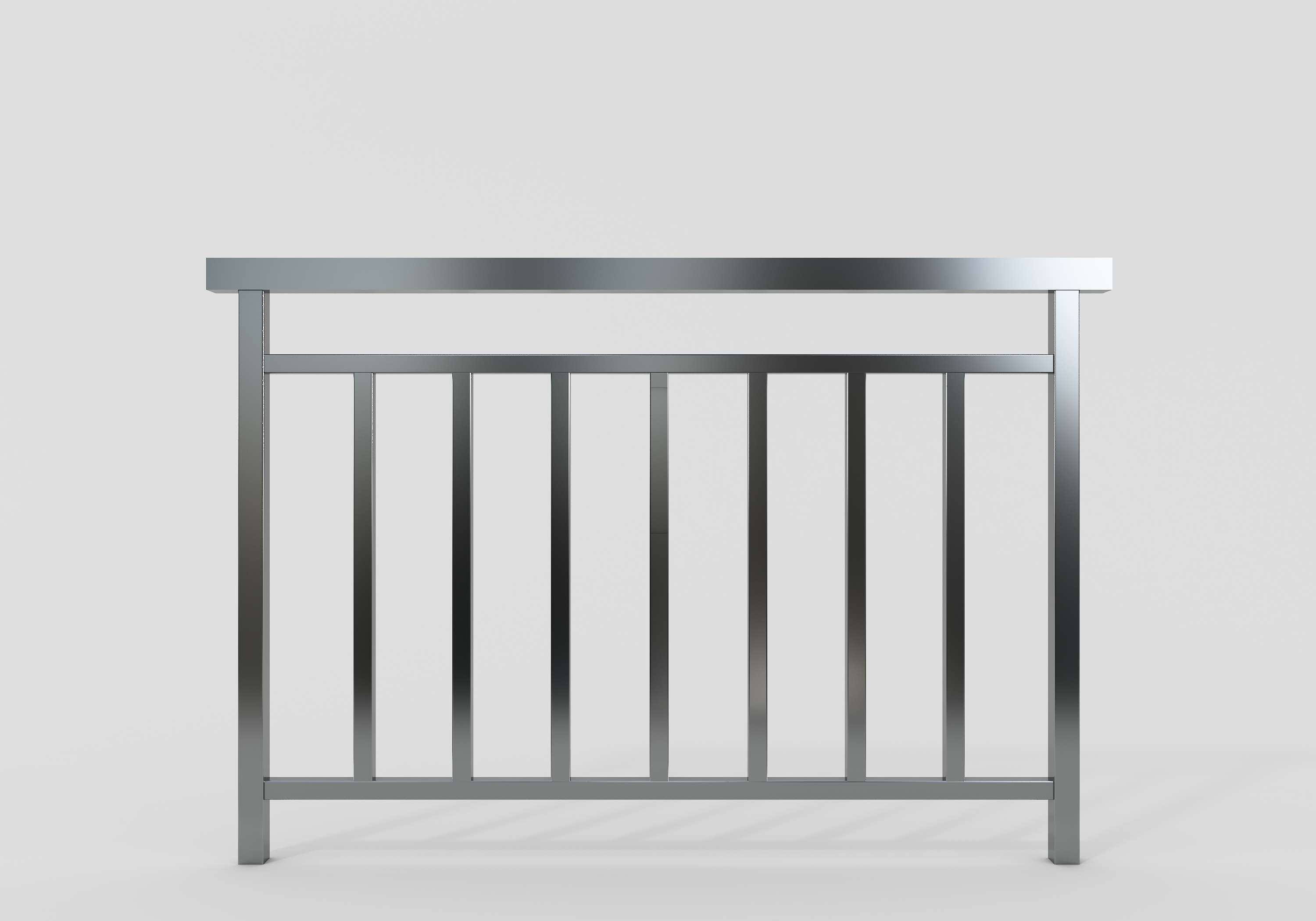 304不銹鋼方管護欄