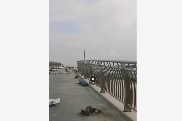 喜有沃鼎湖新區304不銹鋼管橋梁護欄項目