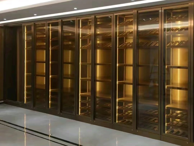 酒柜用不銹鋼彩色管 酒柜用不銹鋼彩色管